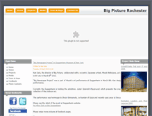 Tablet Screenshot of bigpicturerochester.com
